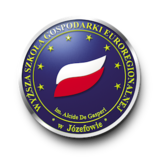 Logo Wyższa Szkoła Gospodarki Euroregionalnej im. Alcide De Gasperi w Józefowie